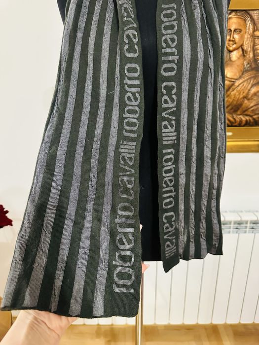 Fular gros Roberto Cavalli lana virgina