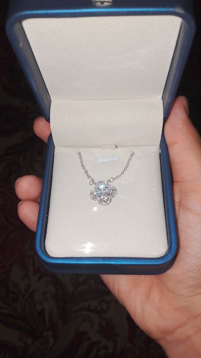 Цепочка с серебром 925 проба