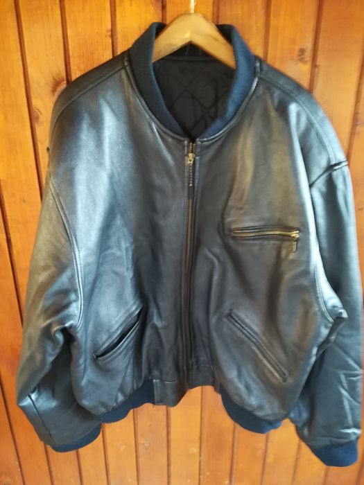 Geaca piele bărbați Star bomber Xl