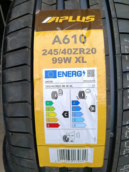 НОВИ ЛЕТНИ -20цола -245/40-1бр.-185лв."APLUS"-с монтаж и баланс