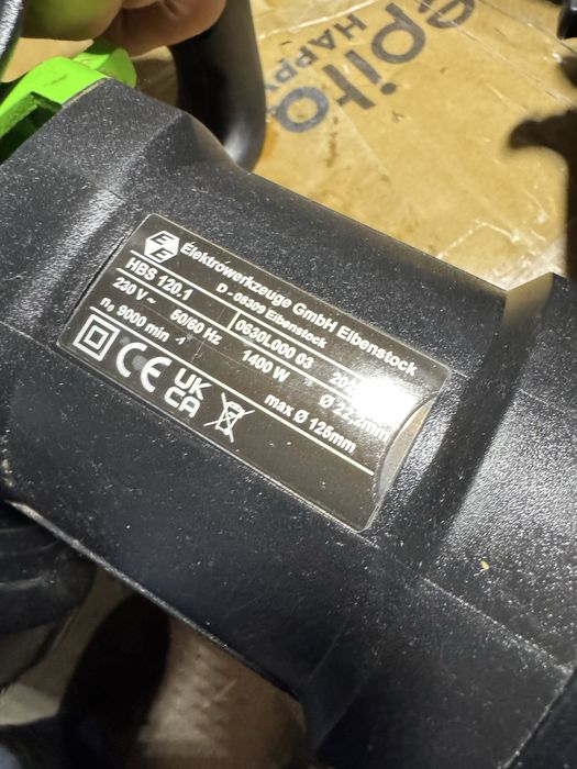 Slefuitor beton Eibenstock hbs 120.1