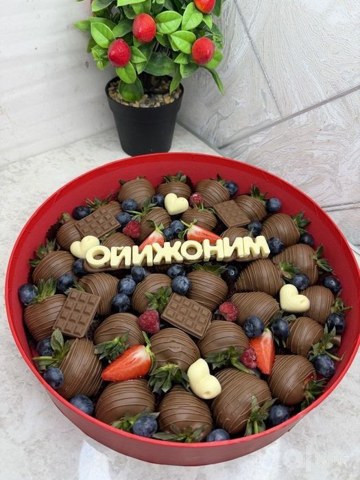 Клубника в шоколаде ко Дню учителя