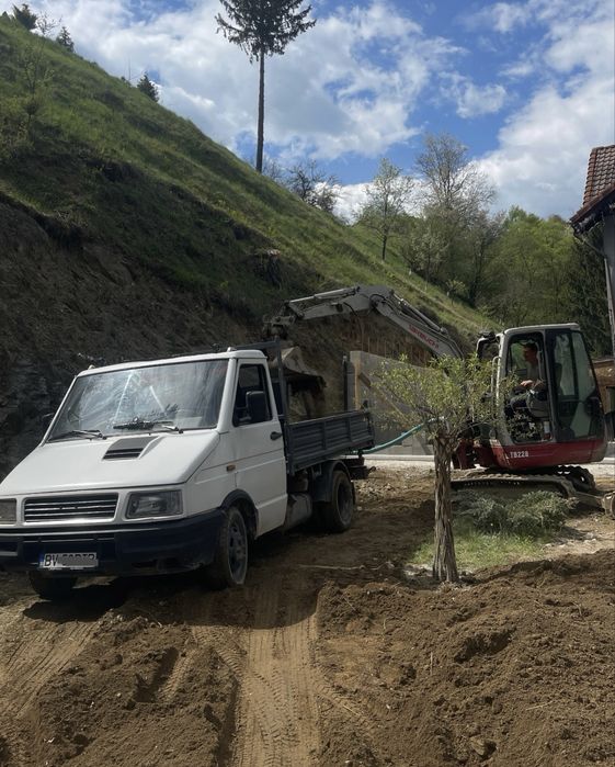 Transport agregate 3.5T + servicii excavator