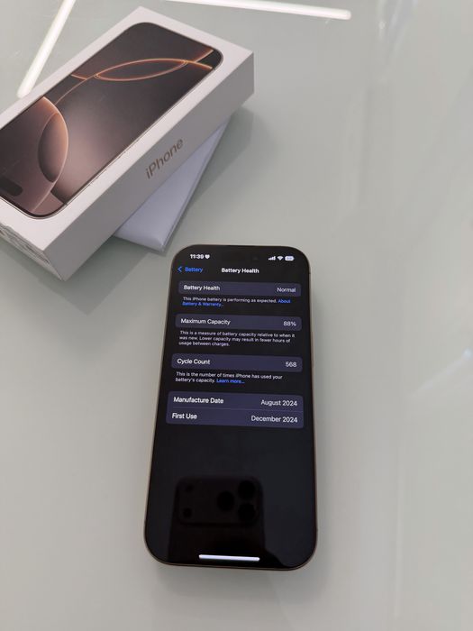 Iphone 16 Pro 128GB Desert Titanium