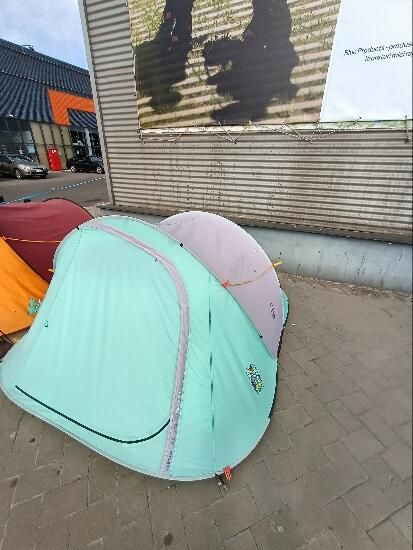Cort Camping 2 Seconds 3 Persoane Summer - produs resigilat Decathlon
