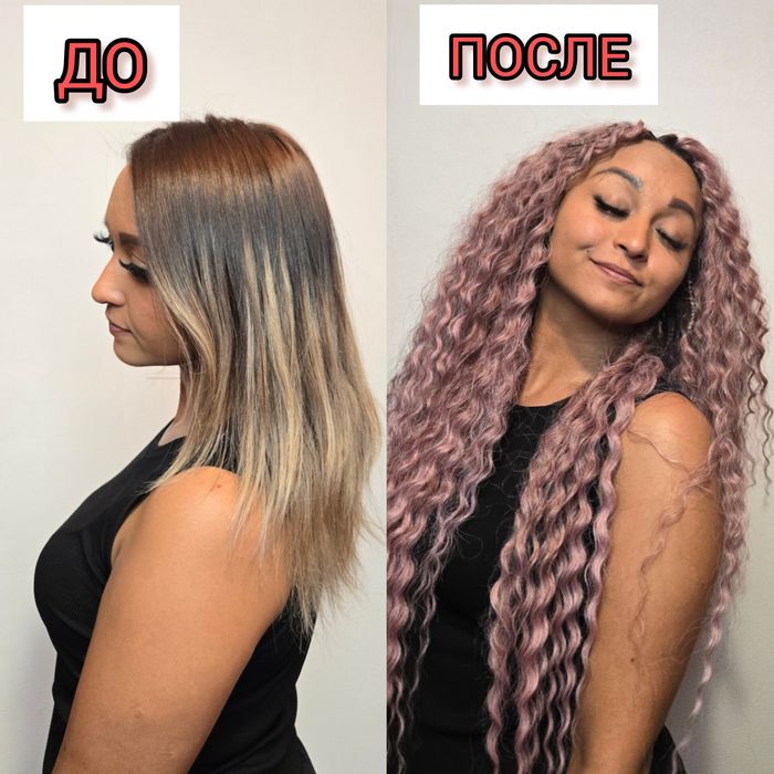 Плетение афрокос, кудрей, брейдов