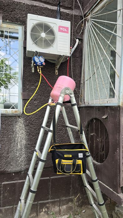 Установка кондиционера