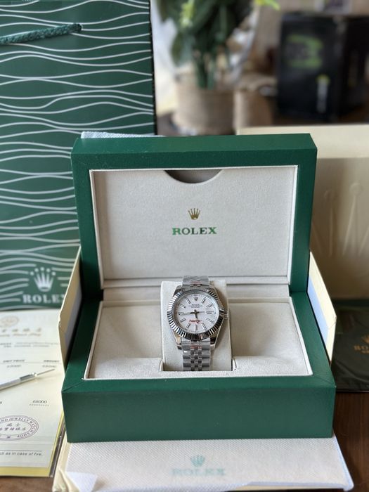 Rolex Datejust White 41 mm
