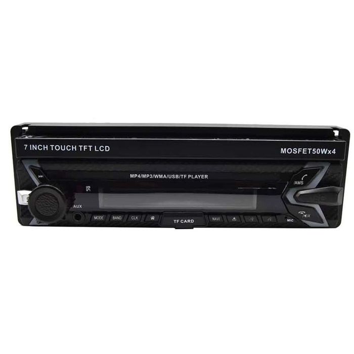 Медиен плейър 7" с тъчскрийн DVD, MP3, MP4, bluetooth, 1DIN