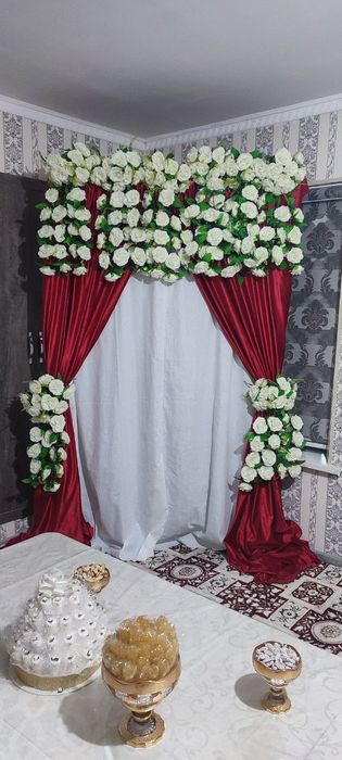 Оформление сахна арзон нархлада сифатли  ясатиб берамиз