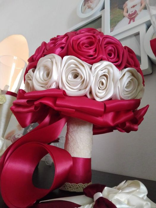 Pahare miri, buchet de mireasa si bratara mireasa