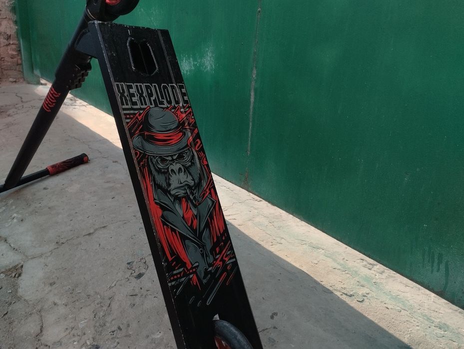 Самокат трюковой