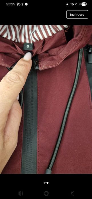 Geaca dama antivânt