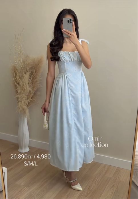 Длинное платье от Omir collection