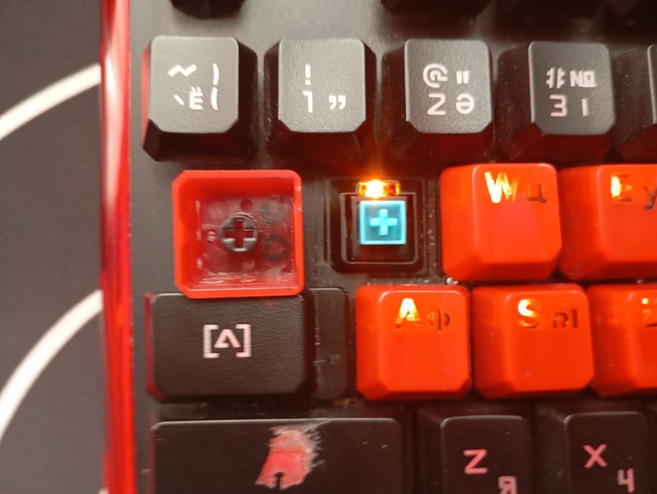 Прожам клавиатуру bloody