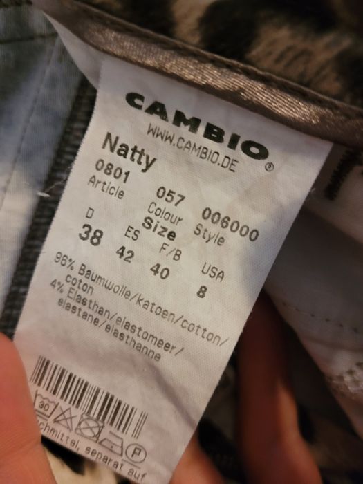 Pantaloni Cambio - animal print