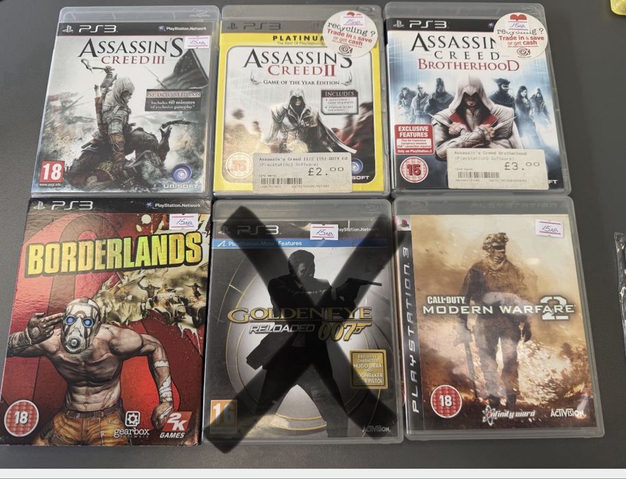 Продавам игри за PlayStation 3