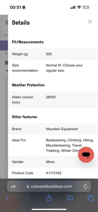 Geaca Mountain Equipment !!!