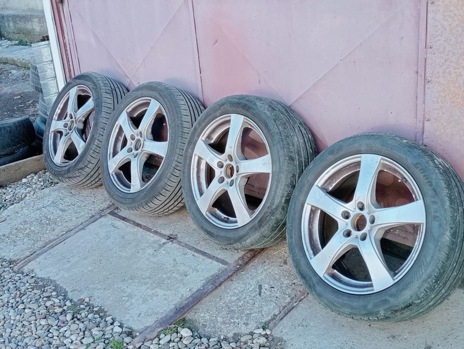 Jante aliaj pe R17 pt Ford_5 x 108, anvelope Goodyear DOT 2024