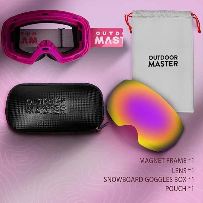 Очки для зимних видов спорта OutdoorMaster Ski Goggles PRO! Новые!