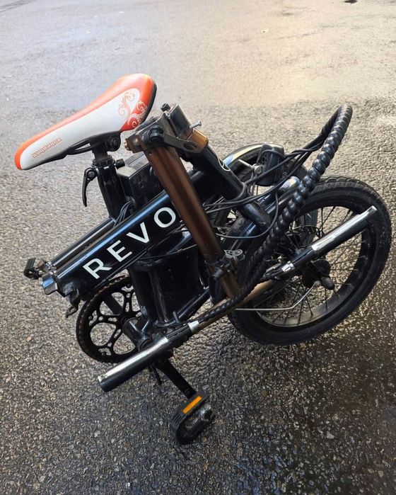 Bicicleta electrica pliabila