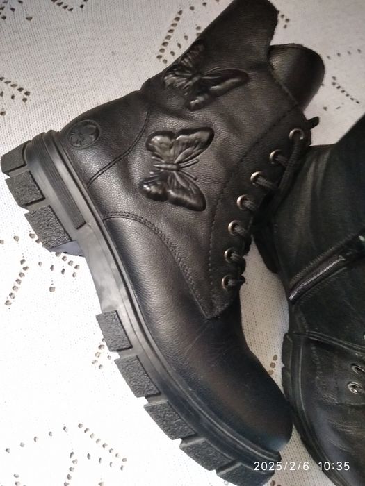 Ботинки 38 RIEKER жен.