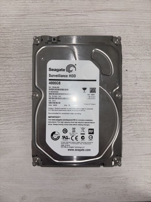 Seagate HDD 4 TB с гарантией