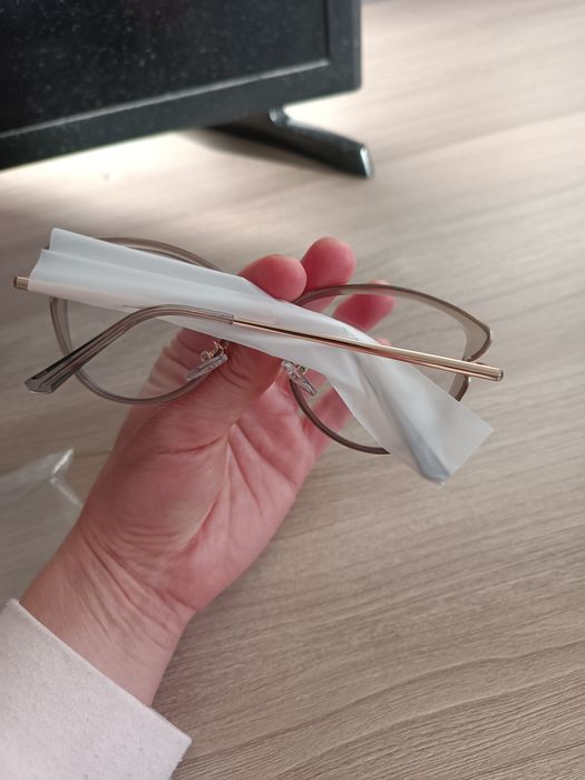 Ochelari Cat-Eye moderni , ramă metalica și TR-90