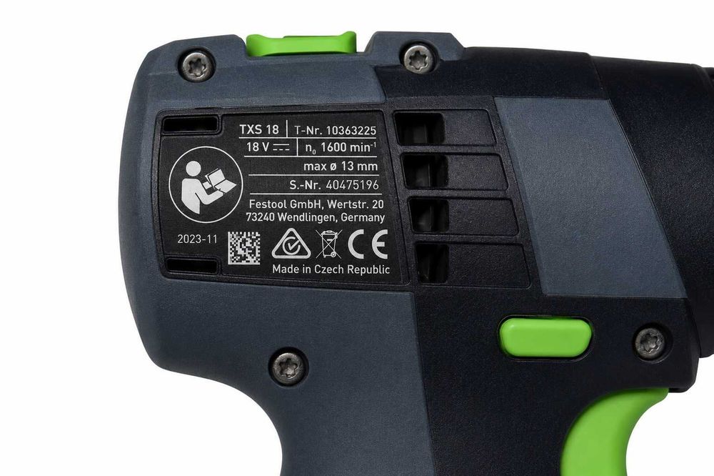 Autofiletantă Festool TXS 18 EC-TEC