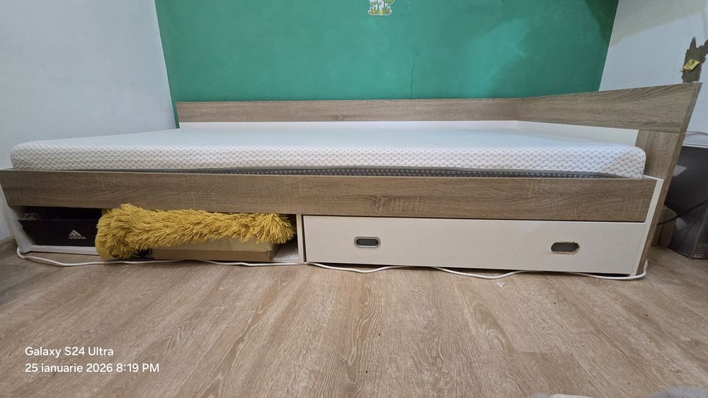 Pat copil 90×200×30 cm