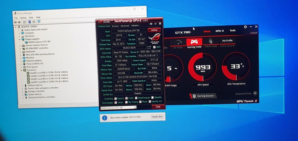 Placa video Zotac GTX 780 OC 3GB GDDR5 384-bit LA 250 RON