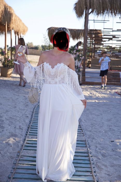 Rochie de mireasa boho mas 34