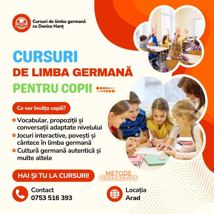 Cursuri de limba germană pentru cei mici