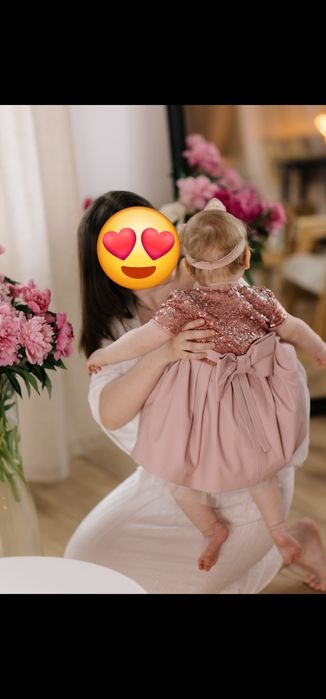 Праздничное платье детское на девочку 1 года