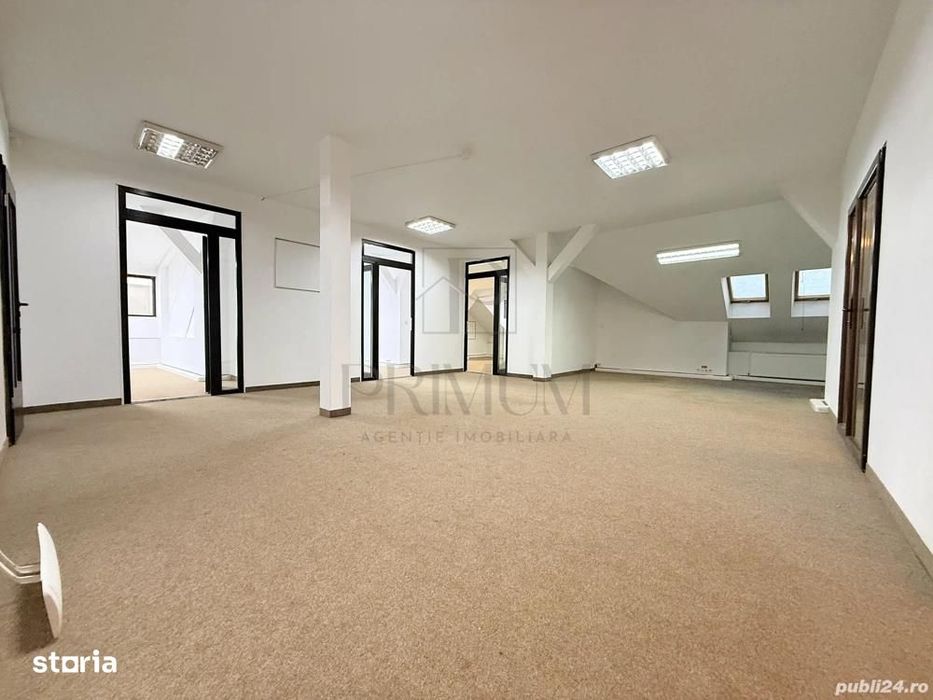 Spatiu Birouri 5 camere decomandate in cladire noua, mansarda - Centra