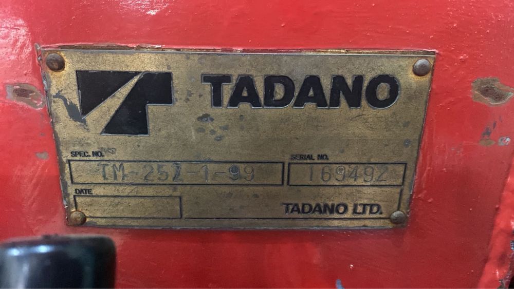 Tadano TM-25Z Миникран кран паук