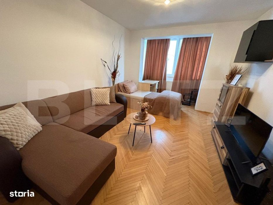 Apartament 2 camere, decomandat, 51 mp, zona Centrala — fotografia 1