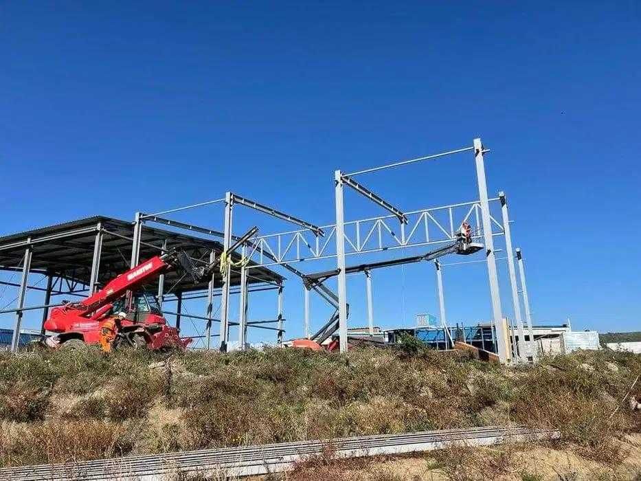 structura hala metalica fara invelitoare