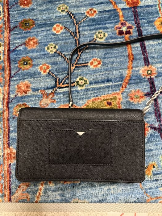 Черная сумка клатч Michael Kors