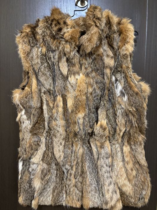 Кожен елек от естествен косъм