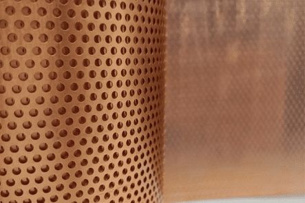 Cupru tabla perforata design