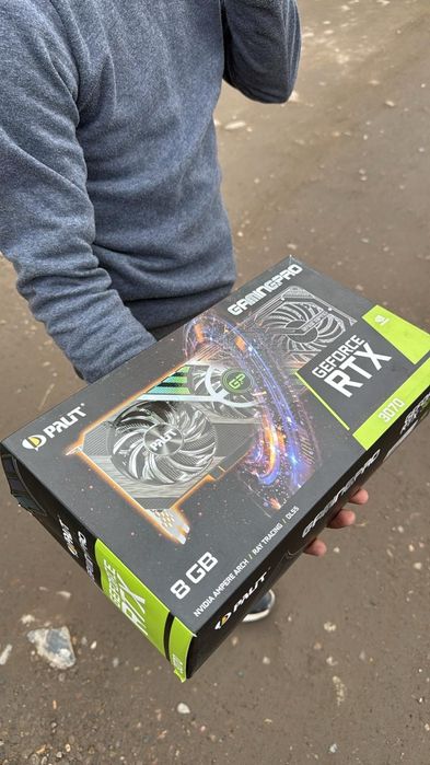 Продам видеокарту Palit RTX 3070 8gb