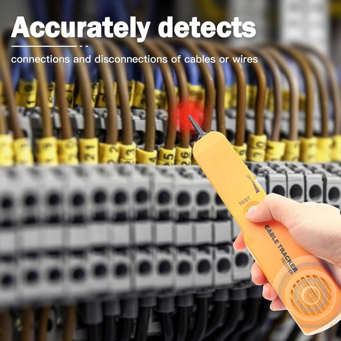 НОВ! Тестер за кабели и трасета, детектор за прекъсване