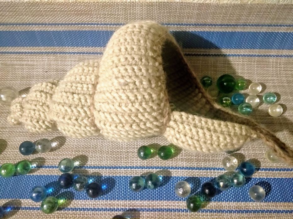 Ракушка. Цвет бежевый.