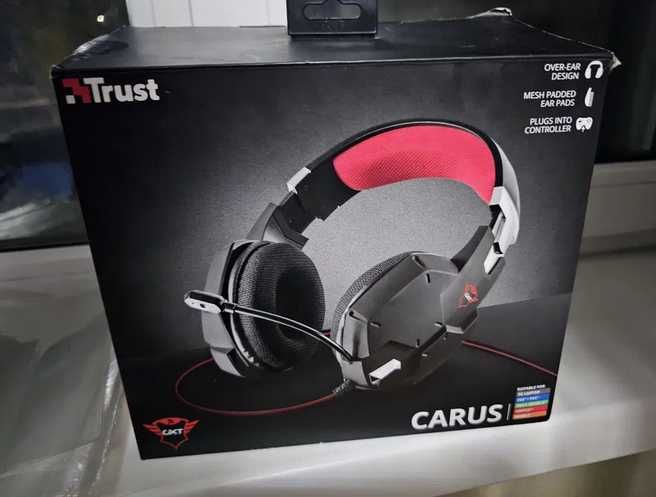 Игровые наушники Trust Carus с микрофоном