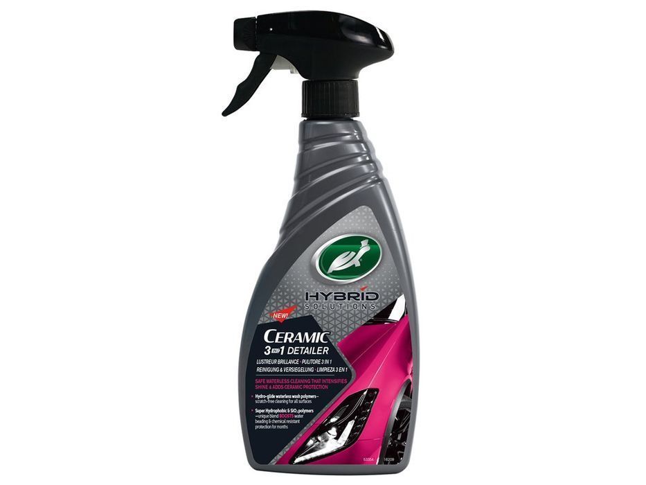 Solutie curatare fara apa Turtle Wax 53354 HS Ceramic 3in1 Detailer 500ml