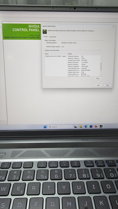 Laptop Acer Predator i.7 12700H Nvidia Rtx Ti 3050 4gb ddr6