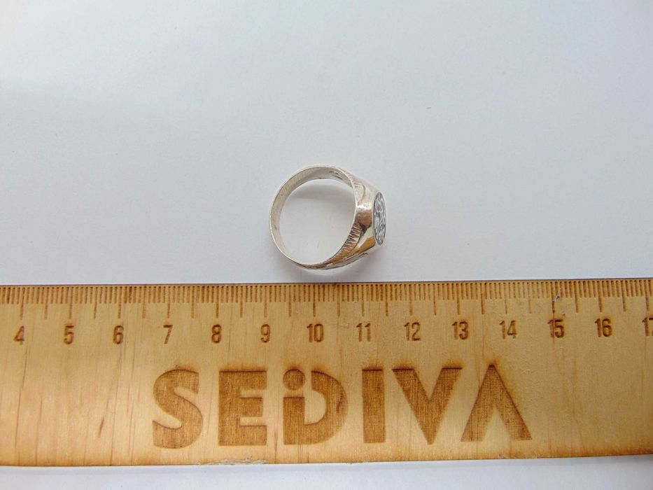 Inel arabesc din argint