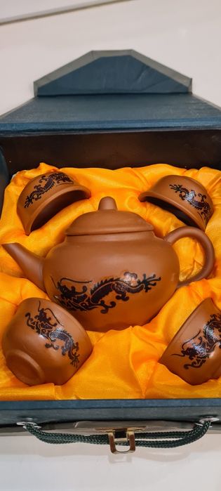 Миниатюрен к-т чайник