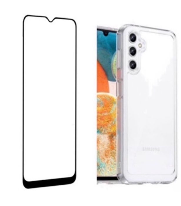Samsung A33/A23/A15/A05/A16/A07/A17 Husa Silicon+Folie Sticla Curb 11D